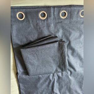 Navy Blue Blackout Curtains